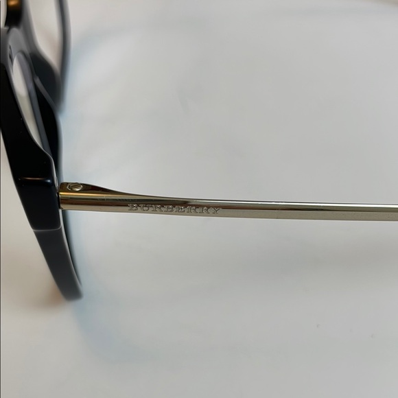 Burberry Black Oversized Cat-Eye Prescription Glasses - Picture 3 of 8